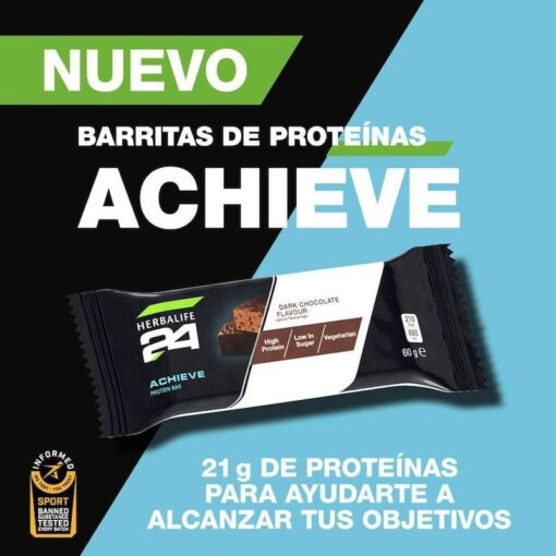 Barritas proteínas Achieve H24 Herbalife