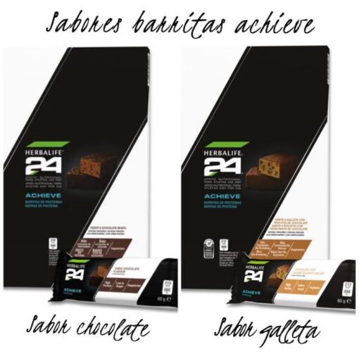 Barritas proteínas Achieve H24 Herbalife