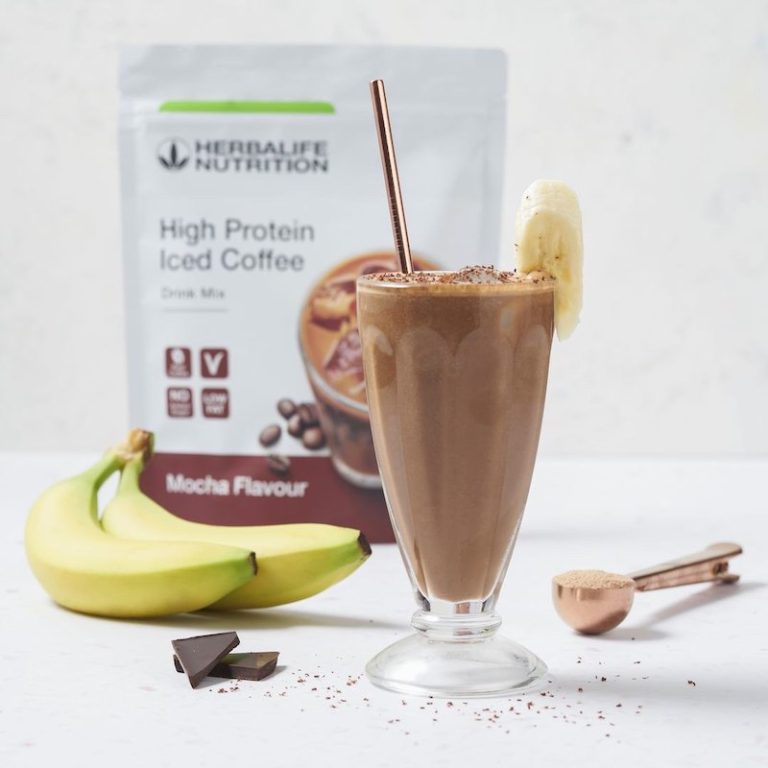 High Protein Iced Coffee Herbalife Herbalistyle